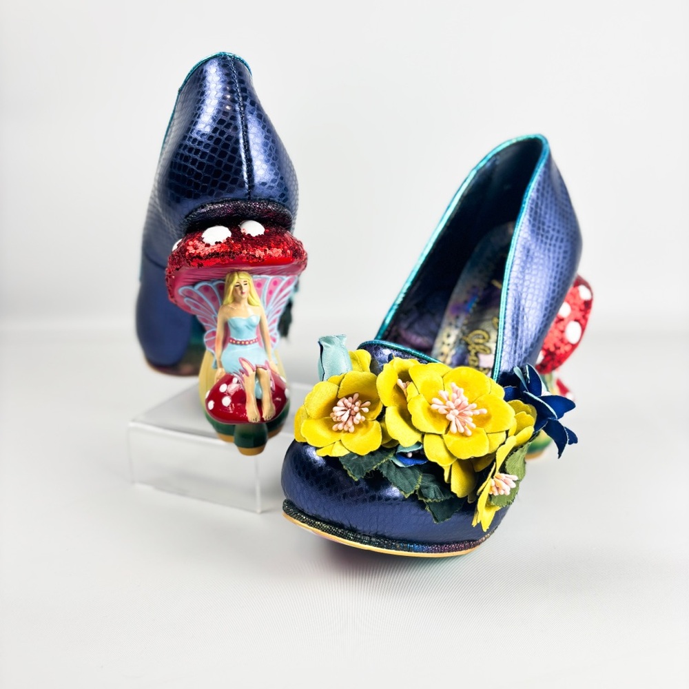 Irregular Choice Ember Star Wand Heels | Fairy Mushroom Heel Shoes | Size 38